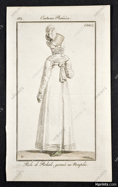 Le Journal Des Dames Et Des Modes 1814 Costume Parisien N1427