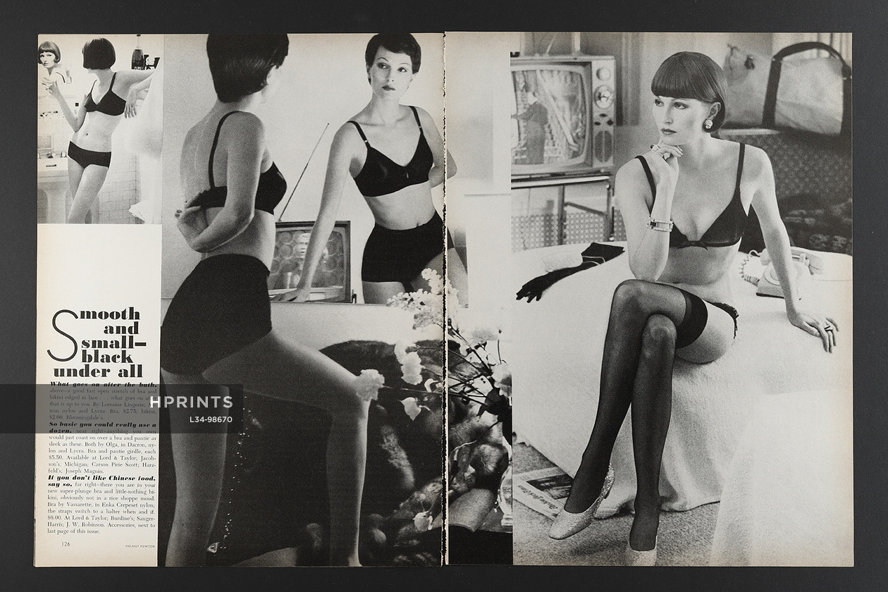 Maidenform Lingerie — Vintage original prints and images