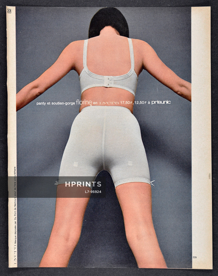 Real Form Girdles, Full Page Vintage Print Ad 