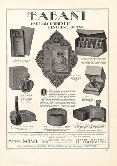 Babani 1923 Oriental Perfumes
