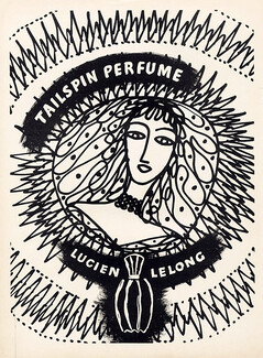 Lucien Lelong (Perfumes) 1942 Tailspin