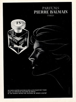 Pierre Balmain (Perfumes) 1948 Vent Vert, E. Espérance