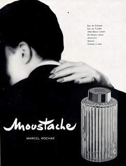 Marcel Rochas (Perfumes) 1948 Moustache