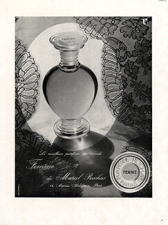 Marcel Rochas (Perfumes) 1946 Femme