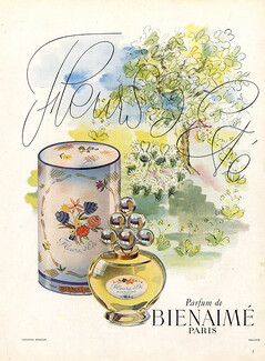 Bienaimé (Perfumes) 1947 Fleurs d'été...