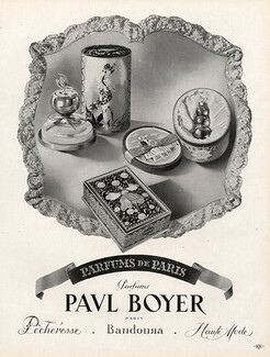 Paul Boyer (Perfumes) 1946 Pécheresse, Bandoura, Haute Mode
