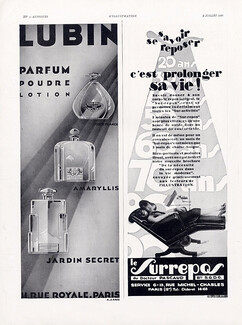 Lubin 1930 Amaryllis, Douce France, Jardin Secret