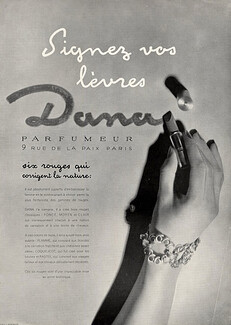 Dana Cosmetics 1941 Lipstick