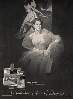 Dana (Perfumes) 1951 Tabu, Dress by Herbert Sondheim