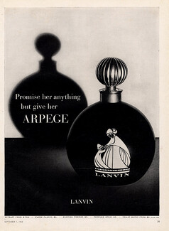 Lanvin (Perfumes) 1962 Arpège Art Deco