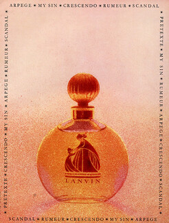 Lanvin (Perfumes) 1962 Photo Harry Meerson