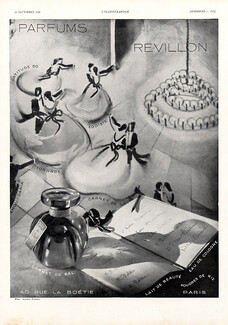 Revillon (Perfumes) 1939 Carnet De Bal