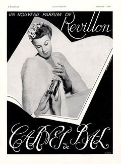 Revillon (Perfumes) 1938 Carnet de Bal
