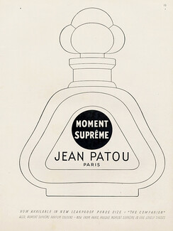 Jean Patou (Perfumes) 1951 Moment Suprême