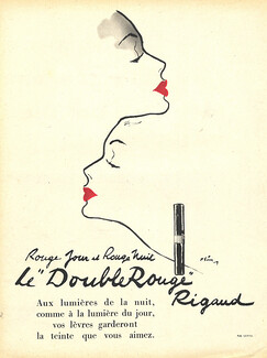 Rigaud (Cosmetics) 1949 Double Rouge, Pierre Simon