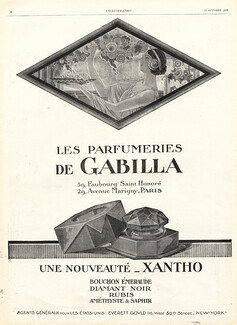 Gabilla (Perfumes) 1926 Xantho