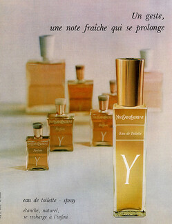 Yves Saint-Laurent (Perfumes) 1966 ''Y''