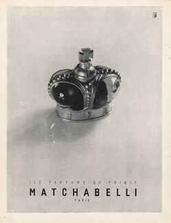 Prince Matchabelli (Perfumes) 1947 Crown
