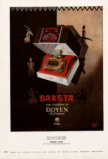 Doyen (Perfumes) 1947 Bakota, André Jean, African Style