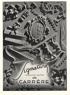Carrère 1946 Signature