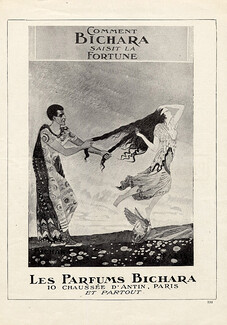 Bichara (Syrian Perfumer) 1924 "Comment Bichara saisit la fortune"