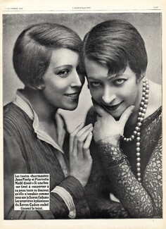 Cadum 1926 Jane Pierly & Pierrette Madd, photo Apers