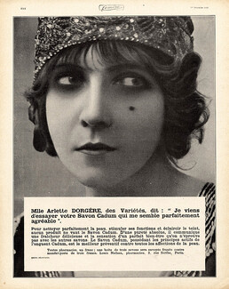Cadum 1912 Arlette Dorgère