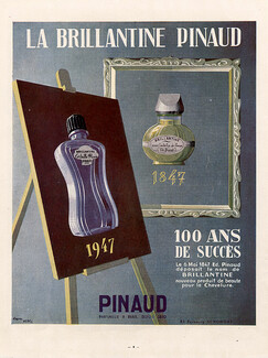 Pinaud 1947 Brillantine Oil, M. Nebel