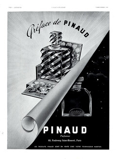 Pinaud (Perfumes) 1938 Préface & Opéra