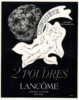 Lancôme (Cosmetics) 1947 Conquête, Poudres