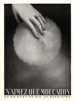Caron (Cosmetics) 1935 Powder N'aimez que moi