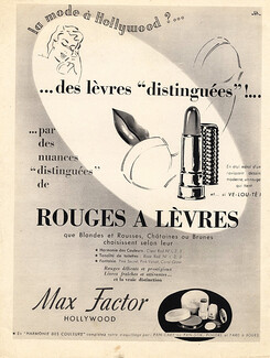 Max Factor Hollywood 1951 lipstick