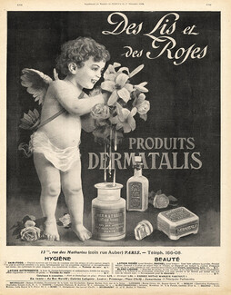 Dermatalis 1909 Des Lys et des Roses, Angel