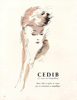 Cedib (Cosmetics) 1945 Pierre Simon