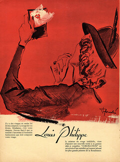 Louis Philippe 1947 René Bouché, Lipstick