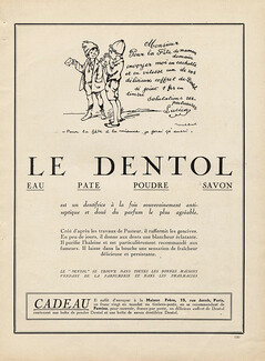 Dentol 1926 Francisque Poulbot