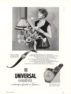 Universal 1954 Tri-Compax, Pub Y.Alexandre