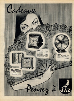 Jaz 1956 Alarm clock, Fan