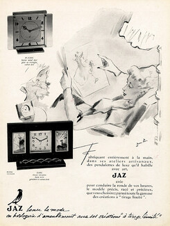 Jaz 1947 Alarm clock, Emic, Plexic, Paulin
