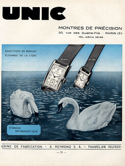 Unic (Watches) 1950 Swan Bird