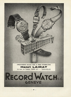 Record Watch 1950 Factory