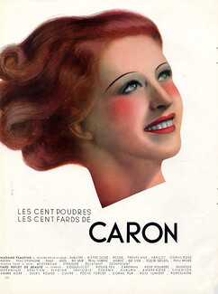 Caron (Cosmetics) 1936 Portrait