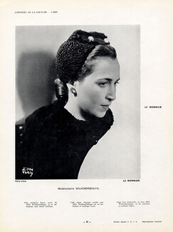 Le Monnier 1936 Miss Wilkomirskaya, Photo D'Ora