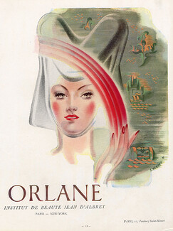 Orlane, Jean d'Albret 1948 Mercey, Medieval Hat