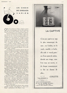 Cyma Watches 1929 La Captive Colette Autograph, Photo Alban