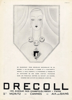 Drecoll 1927 Henri Mercier, Art Deco Style