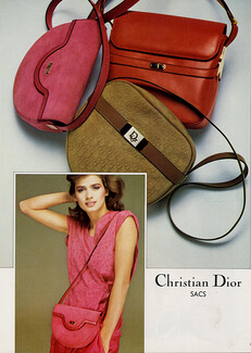 Christian Dior (Handbags) 1980 Model Gia Carangi