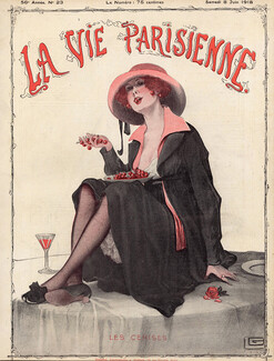Georges Léonnec 1918 "Les Cerises" Cherries