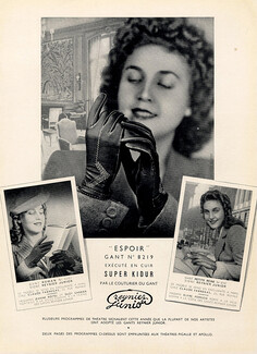 Reynier Junior (Gloves) 1944 Elvire Popesco, Jeanne Boitel, Suzy Carrier