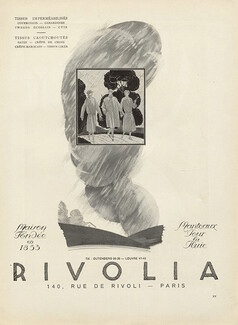 Rivolia (Clothing) 1924 Raincoats, Marcel Hemjic